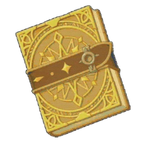 Magic Book Gold | TheCozy.Cat | Credits to Nexon for Maplestory Assets.